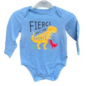 ⭐️⭐️⭐️3 for$12⭐️⭐️⭐️BABY GAP Long Sleeve  Bodysuit Periwinkle Size 18-24 Months.